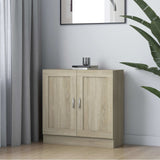 Book Cabinet 82.5X30.5X Engineered Wood