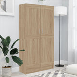 Book Cabinet 82.5X30.5X Engineered Wood