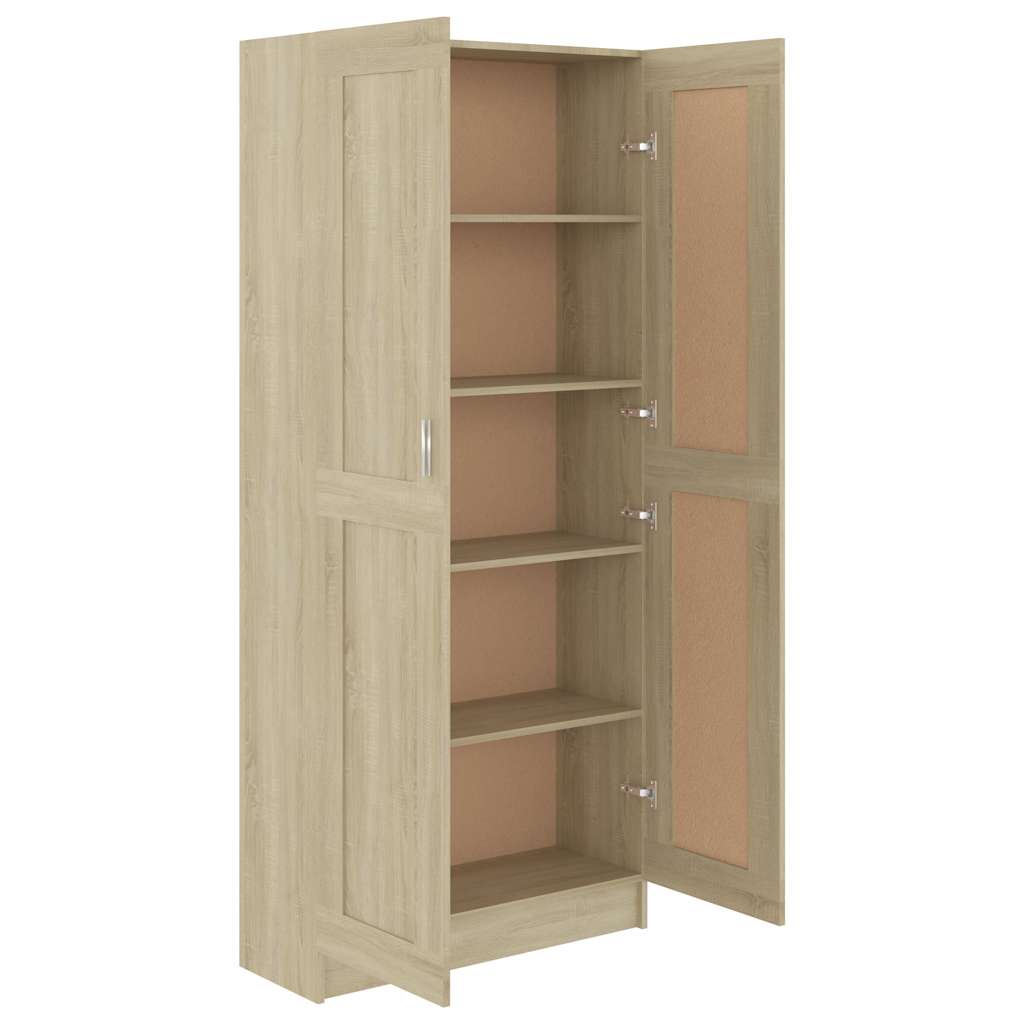 Book Cabinet 82.5X30.5X Engineered Wood