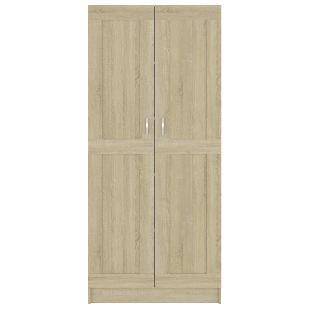 Book Cabinet 82.5X30.5X Engineered Wood