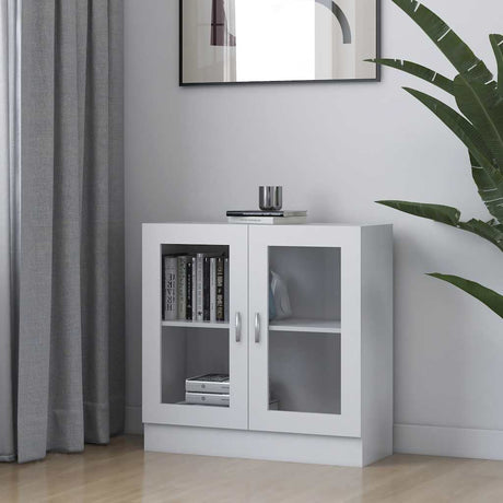 Vitrine Cabinet 82.5X30.5X Engineered Wood
