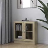 Vitrine Cabinet 82.5X30.5X Engineered Wood