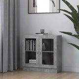 Vitrine Cabinet 82.5X30.5X Engineered Wood