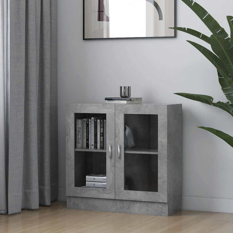 Vitrine Cabinet 82.5X30.5X Engineered Wood
