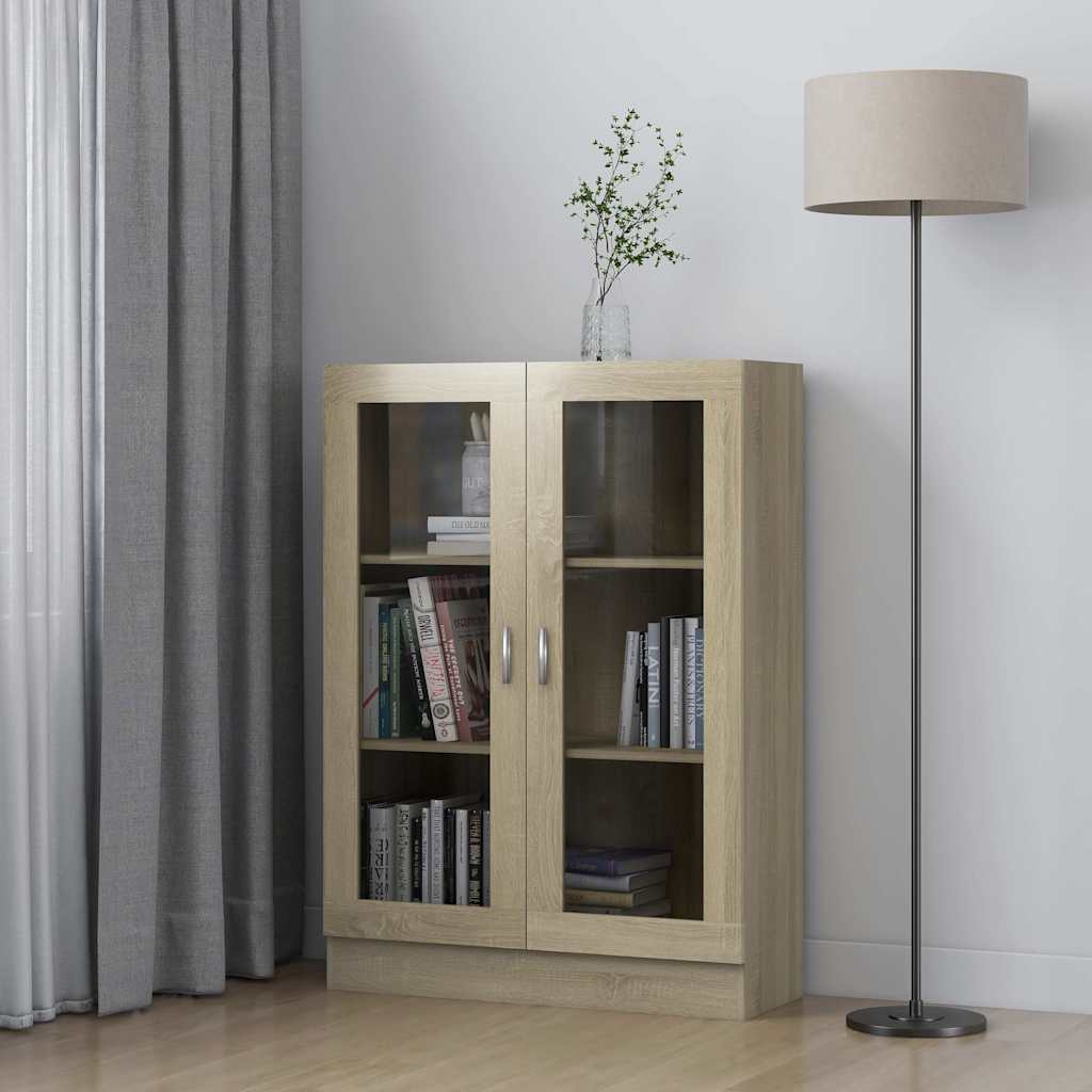Vitrine Cabinet 82.5X30.5X Engineered Wood