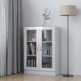 Vitrine Cabinet 82.5X30.5X Engineered Wood