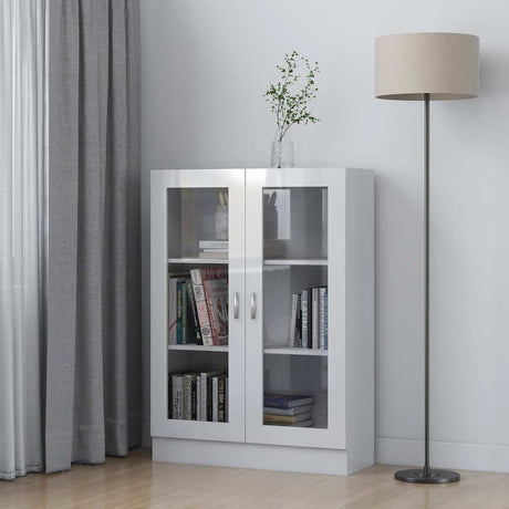 Vitrine Cabinet 82.5X30.5X Engineered Wood
