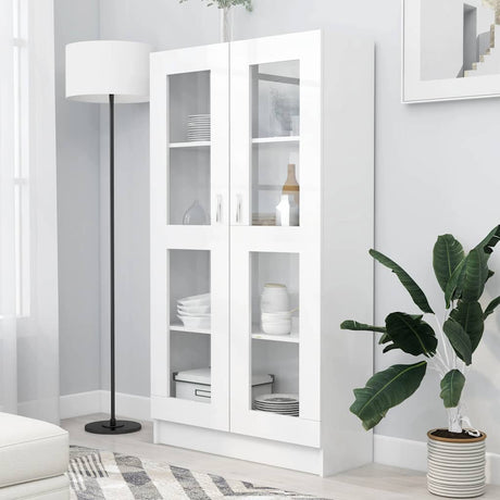 Vitrine Cabinet 82.5X30.5X Engineered Wood