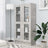 Vitrine Cabinet 82.5X30.5X Engineered Wood