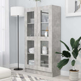 Vitrine Cabinet 82.5X30.5X Engineered Wood