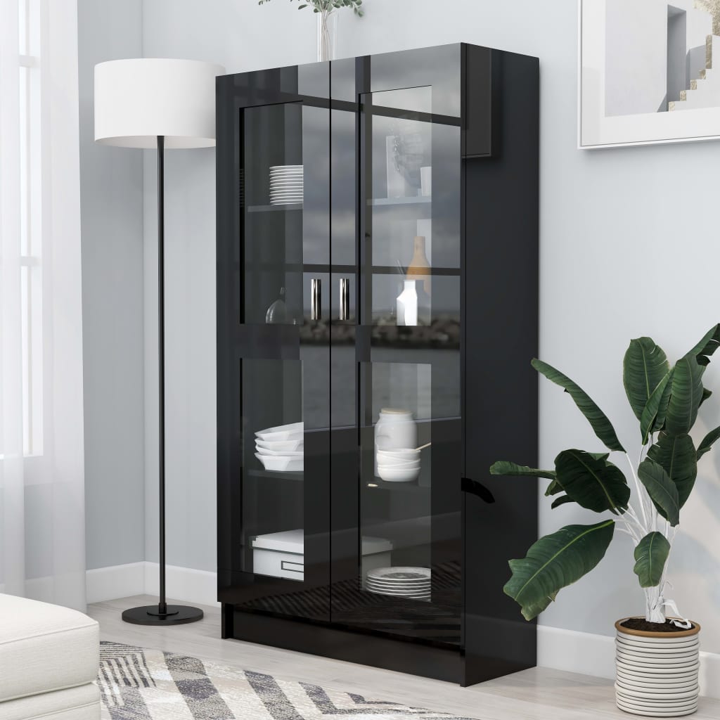 Vitrine Cabinet 82.5X30.5X Engineered Wood