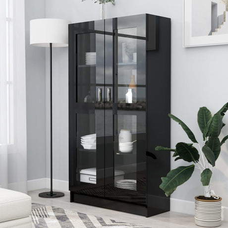 Vitrine Cabinet 82.5X30.5X Engineered Wood