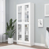 Vitrine Cabinet 82.5X30.5X Engineered Wood