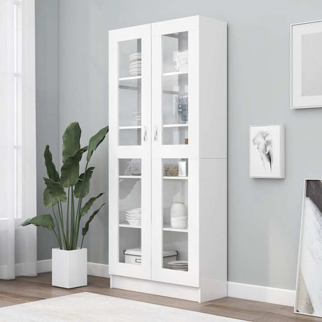 Vitrine Cabinet 82.5X30.5X Engineered Wood