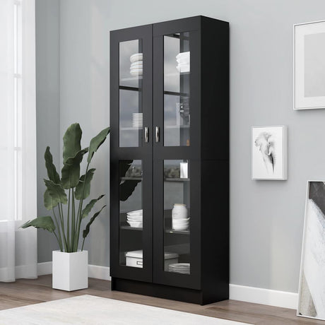 Vitrine Cabinet 82.5X30.5X Engineered Wood