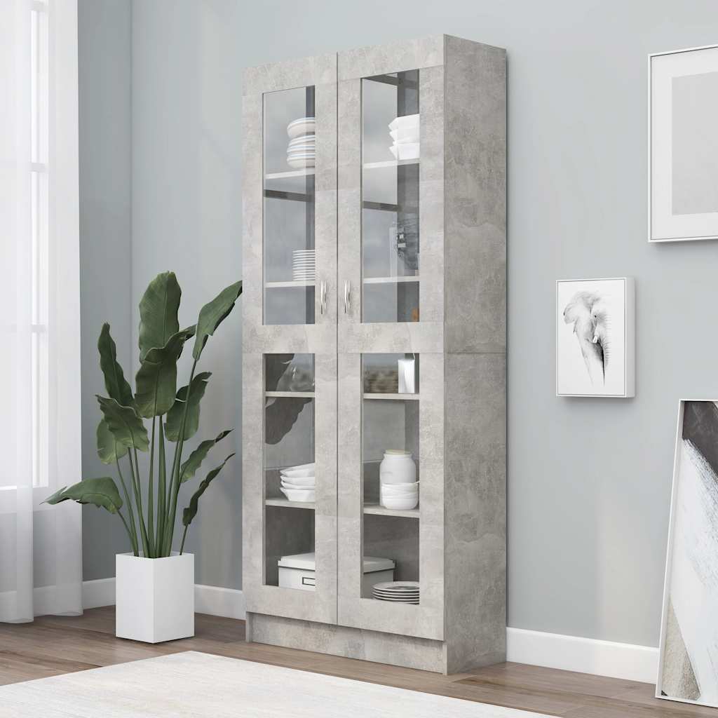 Vitrine Cabinet 82.5X30.5X Engineered Wood