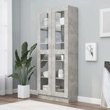 Vitrine Cabinet 82.5X30.5X Engineered Wood
