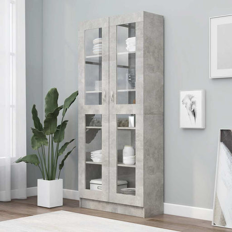 Vitrine Cabinet 82.5X30.5X Engineered Wood