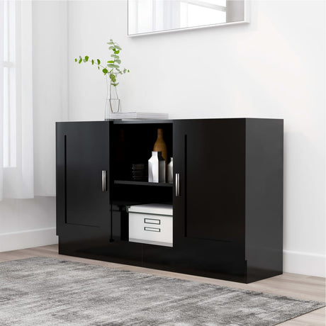 Vitrine Cabinet 120X30.5X70 Cm Engineered Wood