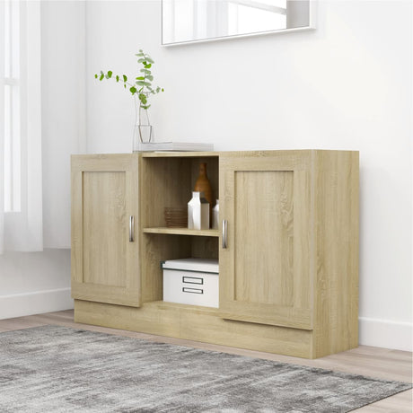 Vitrine Cabinet 120X30.5X70 Cm Engineered Wood
