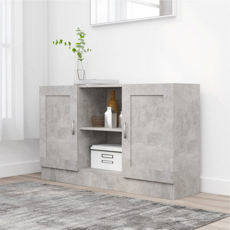 Vitrine Cabinet 120X30.5X70 Cm Engineered Wood