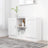 Vitrine Cabinet 120X30.5X70 Cm Engineered Wood