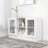 Vitrine Cabinet 120X30.5X70 Cm Engineered Wood