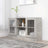 Vitrine Cabinet 120X30.5X70 Cm Engineered Wood