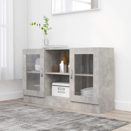 Vitrine Cabinet 120X30.5X70 Cm Engineered Wood