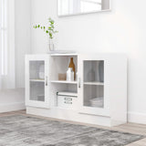Vitrine Cabinet 120X30.5X70 Cm Engineered Wood