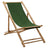 Deck Chair Bamboo And Canvas