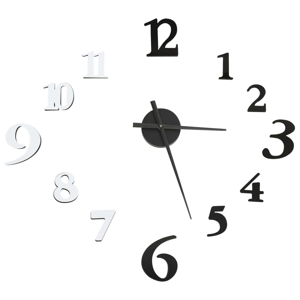 3D Wall Clock Modern Design 100 Cm Xxl