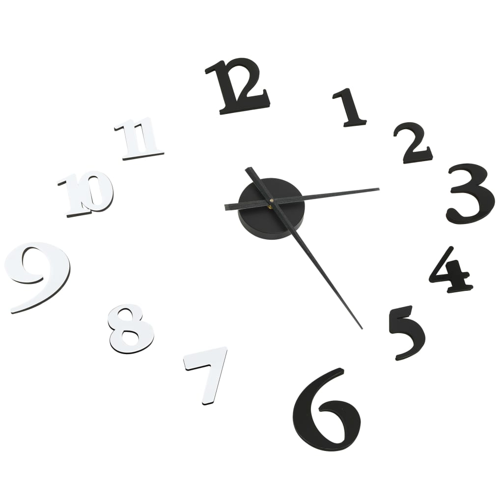 3D Wall Clock Modern Design 100 Cm Xxl