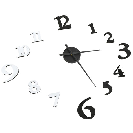 3D Wall Clock Modern Design 100 Cm Xxl