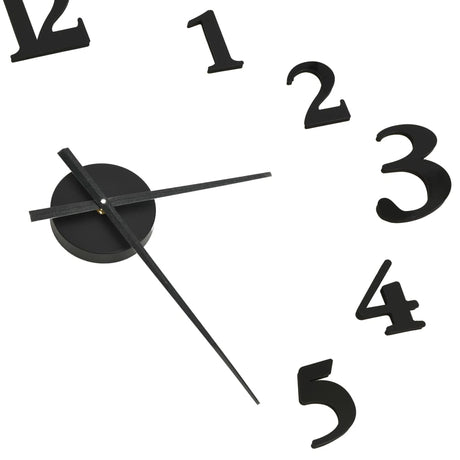 3D Wall Clock Modern Design 100 Cm Xxl