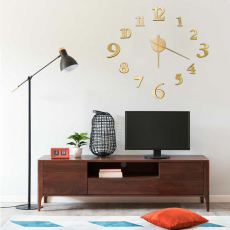3D Wall Clock Modern Design 100 Cm Xxl