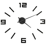 3D Wall Clock Modern Design 100 Cm Xxl