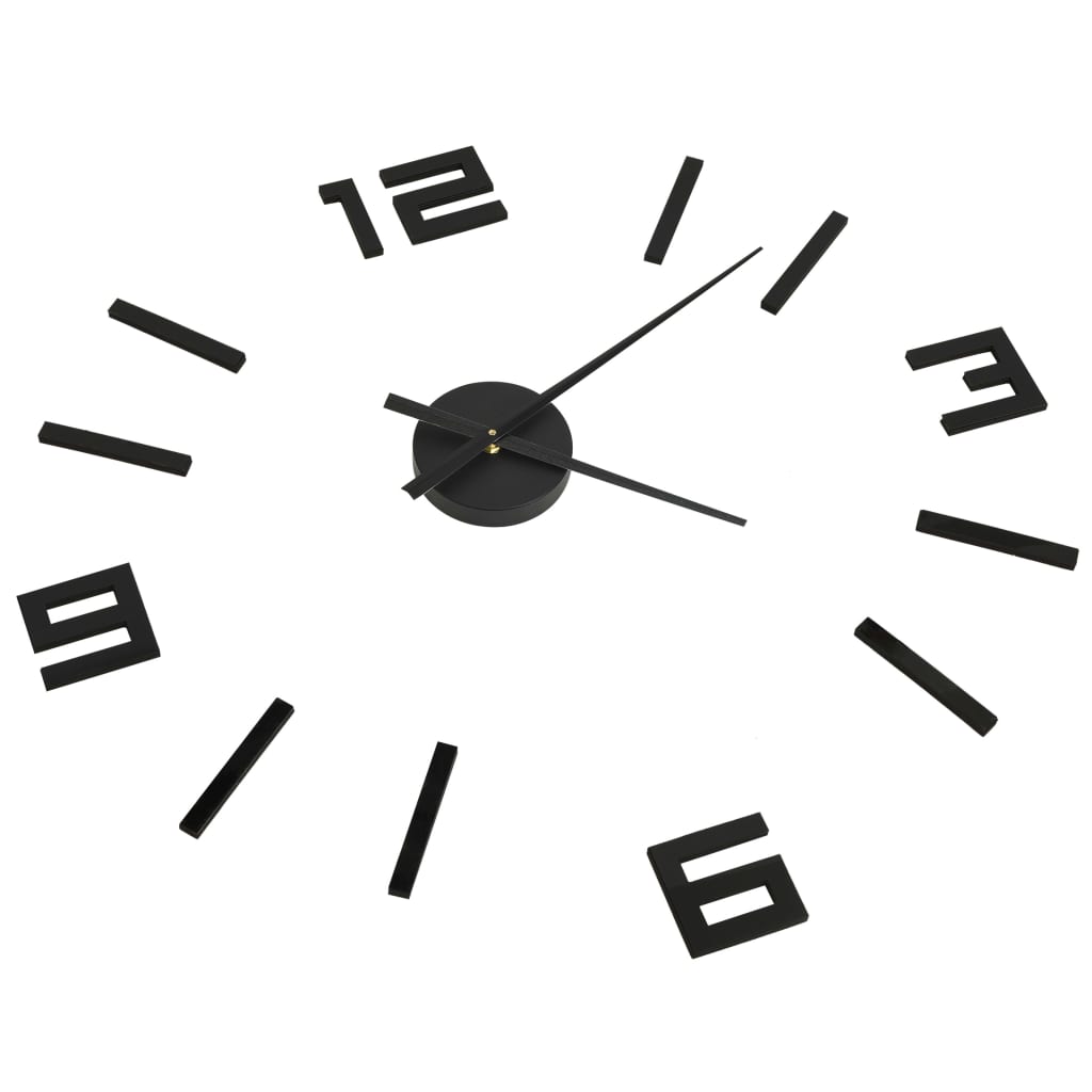 3D Wall Clock Modern Design 100 Cm Xxl