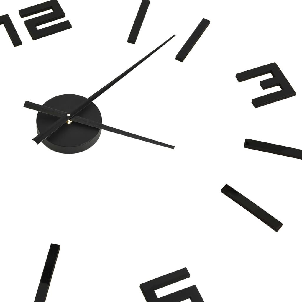 3D Wall Clock Modern Design 100 Cm Xxl