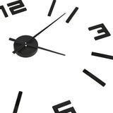 3D Wall Clock Modern Design 100 Cm Xxl