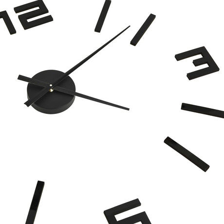 3D Wall Clock Modern Design 100 Cm Xxl