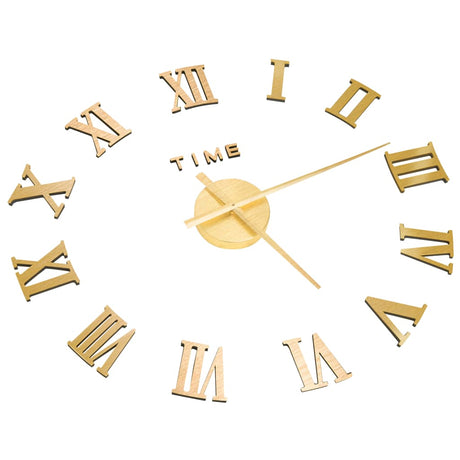 3D Wall Clock Modern Design 100 Cm Xxl