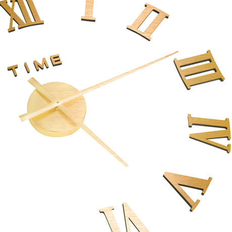 3D Wall Clock Modern Design 100 Cm Xxl