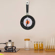 Wall Clock With Fried Egg Pan Design 18.8 Cm