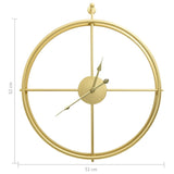 Wall Clock 52 Cm Iron