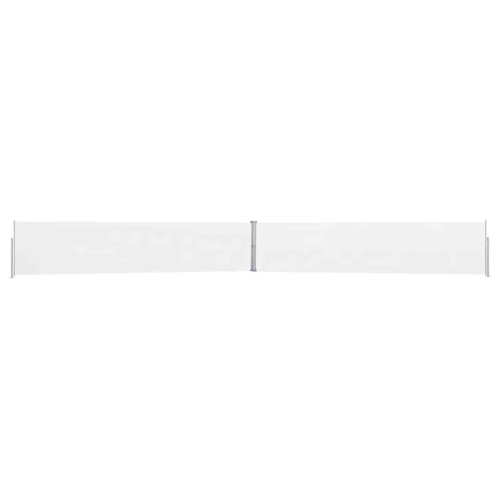 Patio Retractable Side Awning 170x1200 cm Cream