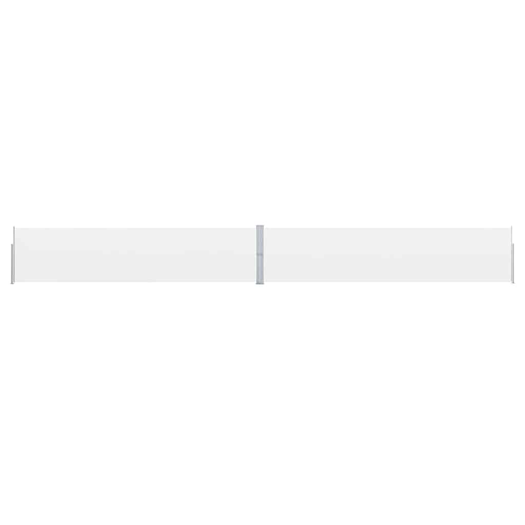 Patio Retractable Side Awning 170x1200 cm Cream