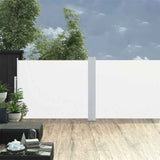 Patio Retractable Side Awning 170x1200 cm Cream