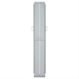 Patio Retractable Side Awning 170x1200 cm Brown