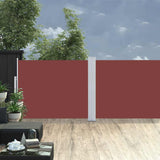 Patio Retractable Side Awning 170x1200 cm Brown